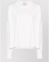 Studio Nicholson - Long-Sleeve Cotton Jersey Top - Lyst