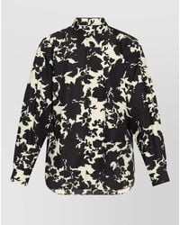 Dries Van Noten - Croom Cotton Shirt Long Sleeves Floral - Lyst