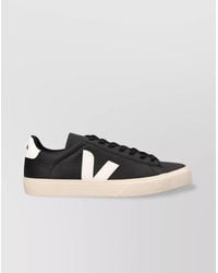 Veja - 'Field' Low-Top Rubber Sole Sneakers With Contrast Heel Tab - Lyst