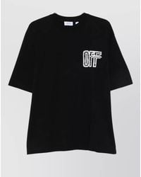 Off-White c/o Virgil Abloh - Motion Arrow Skate Cotton Graphic T-Shirt - Lyst