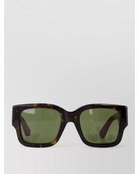 Gucci - Square Frame Sunglasses Tinted Lenses Tortoiseshell Pattern - Lyst