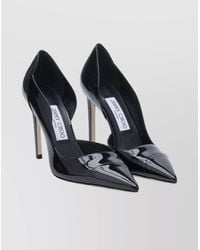 Jimmy Choo - Patent Leather Pointed-Toe Stiletto Pumps - Lyst