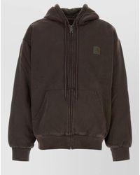 Carhartt - Cotton Hooded Quilted Jacket - Lyst