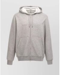 Brunello Cucinelli - Cashmere-Blend Zip-Up Hoodie - Lyst