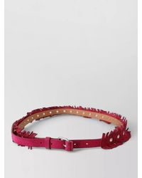 Ermanno Scervino - Leather Fringed Waist Belt - Lyst