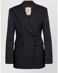 The Seafarer - Gilda Tailored Jacket Back Vent Lapels - Lyst