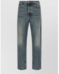 Valentino Garavani - Straight-Leg Denim Jeans - Lyst