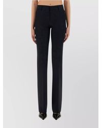 PT Torino - Silk Blend Flared Trousers - Lyst