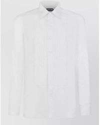 Tom Ford - Cotton Slim-Fit Evening Shirt - Lyst