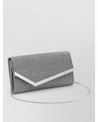 Jimmy Choo - Emmie Fabric Clutch Bag - Lyst
