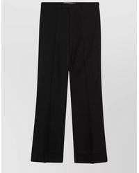 Valentino - Wool Blend Tailored Trousers - Lyst