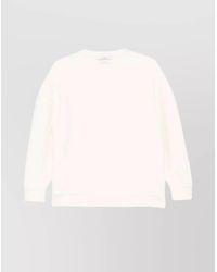 Max Mara - Cashmere Wool Ribbed Crewneck Jumper - Lyst