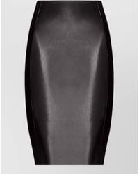 Wolford - Faux-Leather High-Rise Midi Pencil Skirt - Lyst