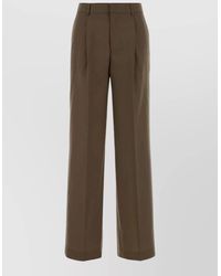 PT Torino - Lola Wool Wide Leg Tailored Pants - Lyst