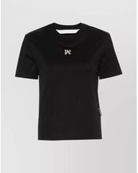 Palm Angels - Cotton Slim-Fit Short-Sleeve T-Shirt - Lyst