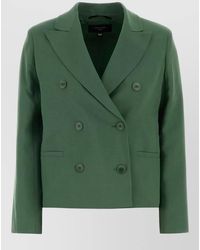 Weekend by Maxmara - Blend Embi Blazer Button Detail Long Sleeves - Lyst
