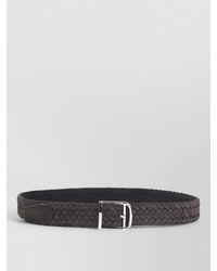 Brioni - Braided Leather Belt - Lyst