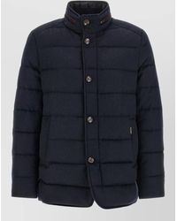 Moorer - Wool Cashmere Quilted Down Coat - Lyst