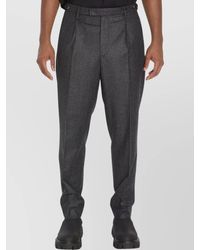 Barena - Tailored Wool Trousers With Pleats And Adjusters - Lyst