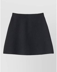 Lisa Yang - Cashmere Knitted Flared Mini Skirt - Lyst