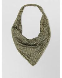 Benedetta Bruzziches - Rhinestone Mesh Draped Clutch Bag - Lyst