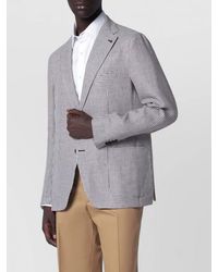 Tagliatore - Single Breasted Suit Jacket Notch Lapel - Lyst