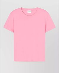 Closed - Cotton Crew Neck Short Sleeve T-Shirt - Lyst