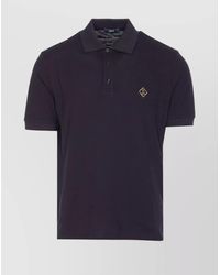 Herno - Cotton Short Sleeve Polo Shirt - Lyst