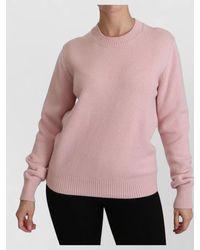 Dolce & Gabbana - Cashmere Ribbed Crew Neck Sweater - Lyst