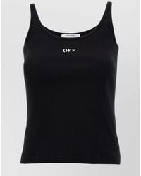 Off-White c/o Virgil Abloh - Tank Top With Logo - Lyst