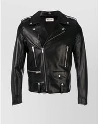 Saint Laurent - Motorcycle Jacket - Lyst