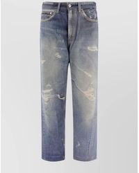 Our Legacy - Denim Relaxed-Fit Wide-Leg Jeans - Lyst