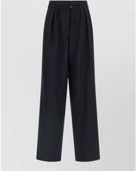 Dries Van Noten - Wool High-Rise Wide-Leg Peacha Trousers - Lyst