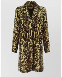 Marni - Virgin Wool Animalier Jacquard Coat - Lyst
