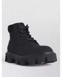 Moncler - Leather Ankle Boots - Lyst