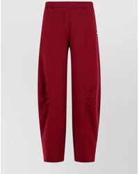 ROTATE BIRGER CHRISTENSEN - Cotton Track Pants - Lyst