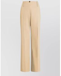 Patou - High-Rise Wide-Leg Trousers - Lyst