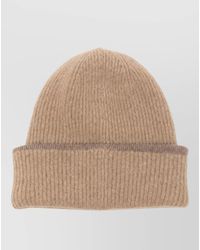 Jacquemus - Ribbed Alpaca Wool Beanie - Lyst