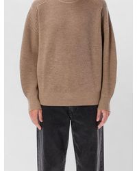 Isabel Marant - Barry Crew Neck Relaxed Knit Sweater - Lyst