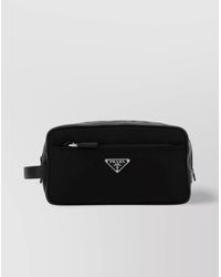 Prada - Nylon Beauty Case With Adjustable Shoulder Strap - Lyst