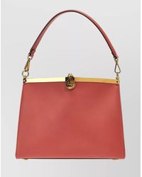 Etro - Medium Structured Shoulder Bag With Top Handle - Lyst