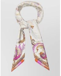 Pierre Louis Mascia - Silk Scarf Lightweight Rectangular Ornate Pattern - Lyst