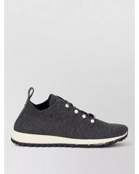 Jimmy Choo - Cashmere Mesh Lace Up Sneakers Ankle - Lyst