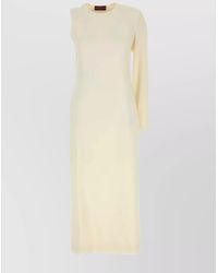 Gucci - One-Shoulder Midi Dress - Lyst