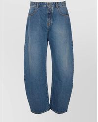 Alaïa - Wide Leg Trousers Belt Loops - Lyst