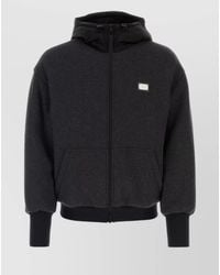 Dolce & Gabbana - Cashmere Blend Hooded Padded Jacket - Lyst