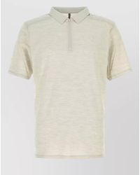 Veilance - Wool Blend Polo Shirt Short Sleeves - Lyst