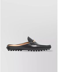 Tod's - Leather Gommino Mules - Lyst