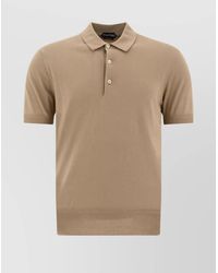 Tom Ford - Cashmere Silk Polo Shirt - Lyst