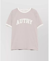 Autry - Cotton Logo-Print Short-Sleeve T-Shirt - Lyst